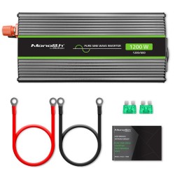 Przetwornica napięcia Qoltec Monolith | 600W | 1200W | 12V n… | PartsPC.pl