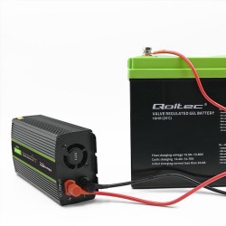 Przetwornica napięcia Qoltec Monolith | 600W | 1200W | 24V na 230V | Czysty