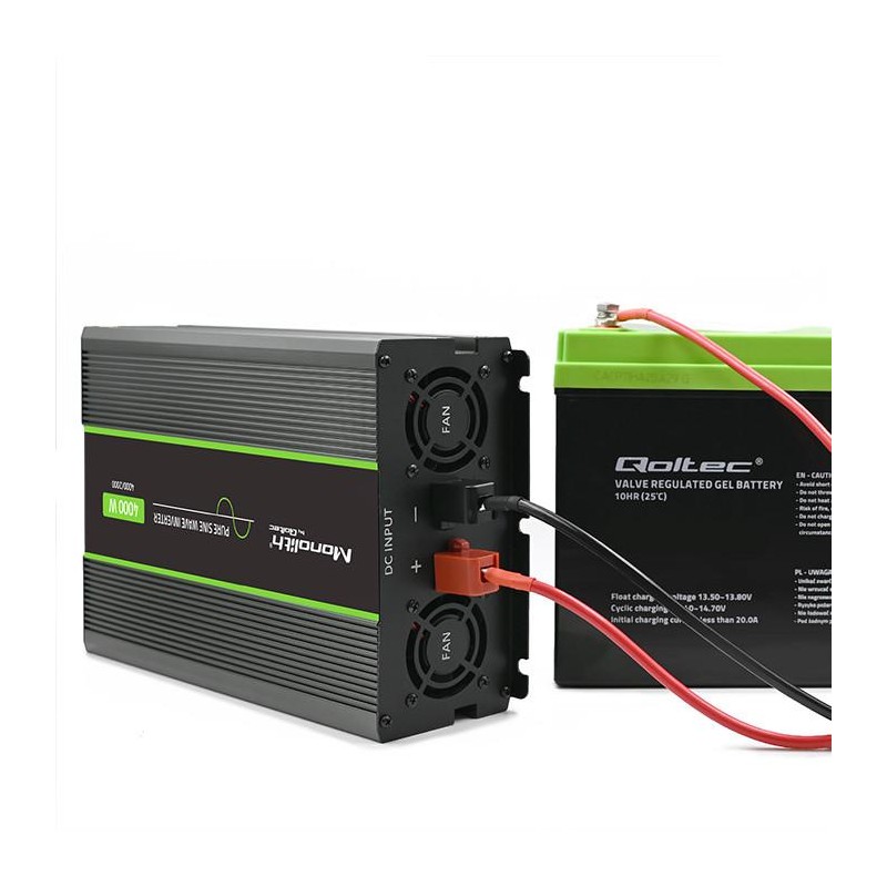Qoltec Przetwornica napięcia Monolith | 2000W | 4000W | 24V … | PartsPC.pl