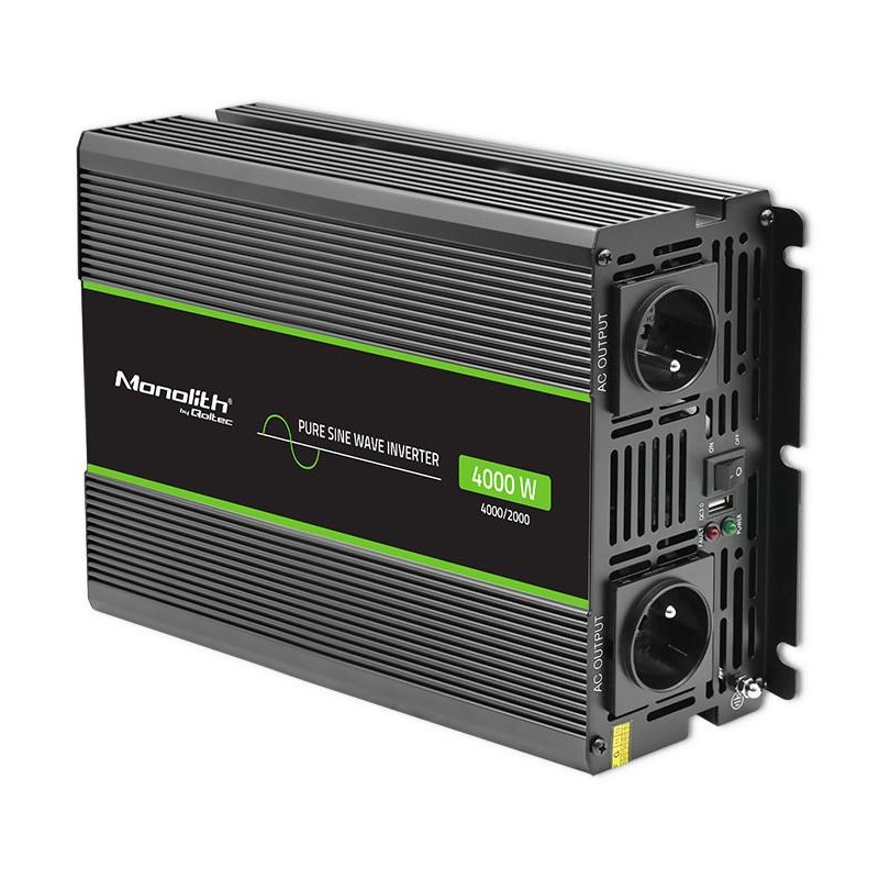 Qoltec Przetwornica napięcia Monolith | 2000W | 4000W | 24V … | PartsPC.pl