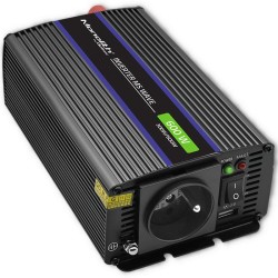 Przetwornica napięcia Qoltec Monolith 600 MS Wave | 12V na 2… | PartsPC.pl