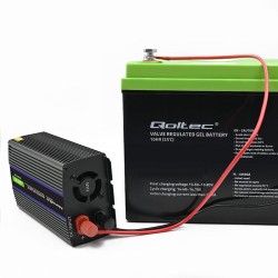 Przetwornica napięcia Qoltec Monolith 600 MS Wave | 12V na 2… | PartsPC.pl