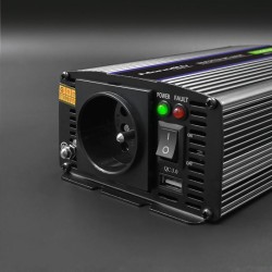 Przetwornica napięcia Qoltec Monolith 1200 MS Wave | 12V na … | PartsPC.pl