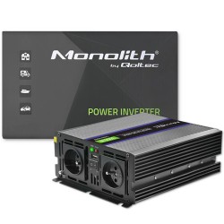 Qoltec Przetwornica napięcia Monolith 3000 MS Wave | 12V na … | PartsPC.pl