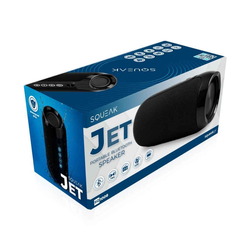 Głośnik przenośny SQUEAK Jet Bluetooth 5.3 USB-C SQ1008 | PartsPC.pl