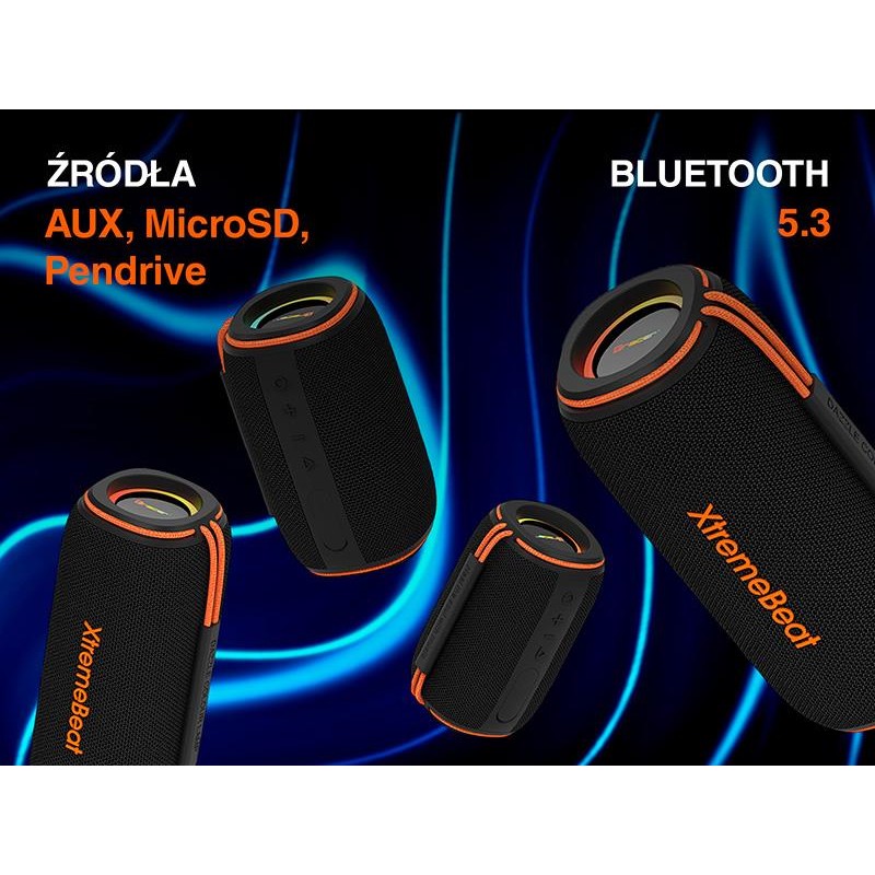 Głośniki Tracer XtremeBeat Lite Bluetooth | PartsPC.pl