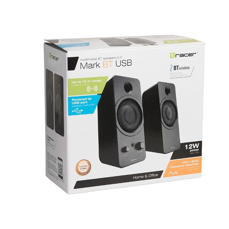 Głośniki Tracer 2.0 Mark USB Bluetooth BT | PartsPC.pl