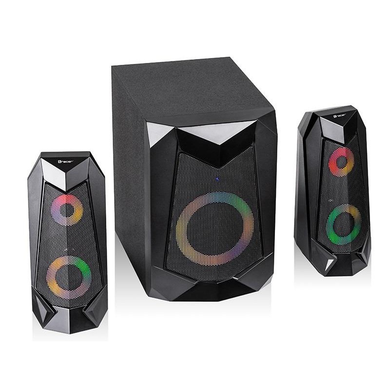 Głośniki Tracer 2.1 Hi-Cube RGB Flow BLUETOOTH | PartsPC.pl