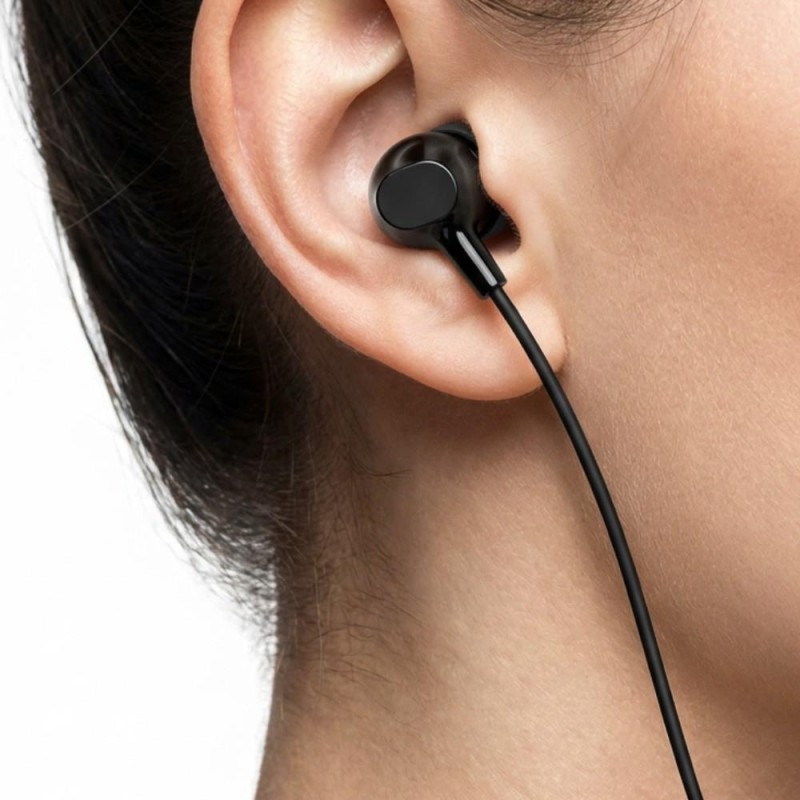 Słuchawki z mikrofonem Usams EP-47 stereo Jack 3,5mm czarne… | PartsPC.pl