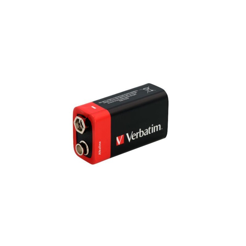 Bateria Verbatim 9V R9 6LR61 (1 szt blister) | PartsPC.pl