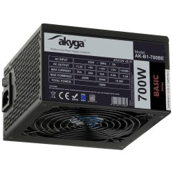 Zasilacz ATX 700W Akyga AK-B1-700BE BLACK EDITION P4+4 PCI-E… | PartsPC.pl