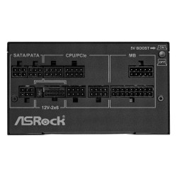 Zasilacz ASRock Phantom Gaming 750W 80 PLUS Gold | PartsPC.pl