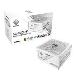 ASRock Zasilacz SL-850GW 850W 80PLUS GOLD FULL modularny | PartsPC.pl