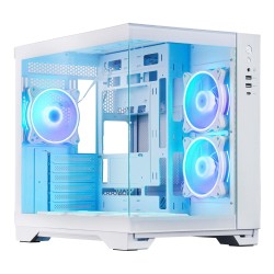 Obudowa Chieftec Visio WHITE GM-30W-TG-OP ATX ARGB z oknem b… | PartsPC.pl