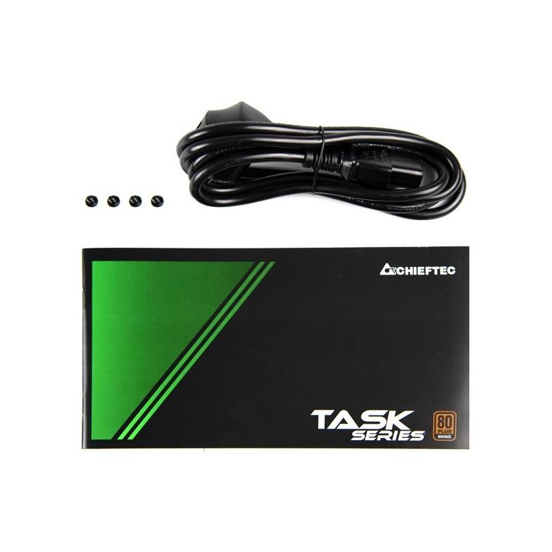Zasilacz Chieftec TPS-600S 600W ATX 120mm 80+Bronze aPFC | PartsPC.pl