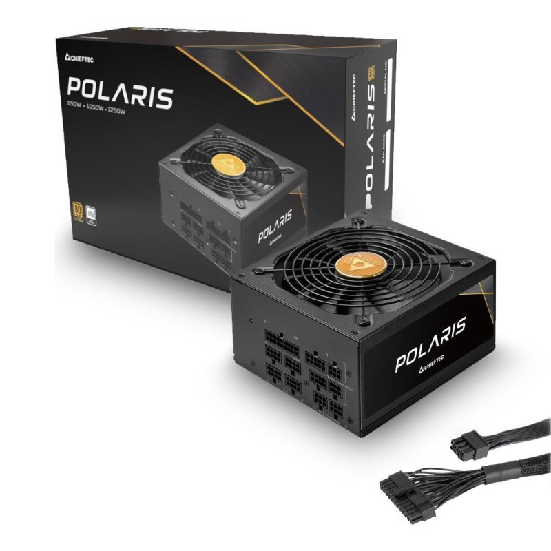 Zasilacz Chieftec PPS-1250FC 1250W ATX 135mm 80+Gold aPFC | PartsPC.pl