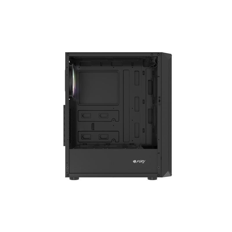 Obudowa Fury SHOBO SH4 RGB ATX Midi Tower z oknem czarna | PartsPC.pl