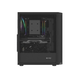 Obudowa Fury SHOBO SH4 RGB ATX Midi Tower z oknem czarna | PartsPC.pl