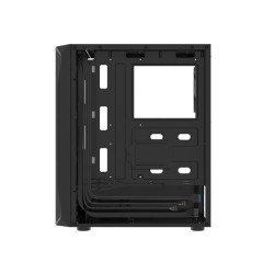 Obudowa Fury SHOBO SH4F ATX Midi Tower z oknem czarna | PartsPC.pl