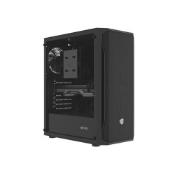 Obudowa Fury SHOBO SH4F ATX Midi Tower z oknem czarna | PartsPC.pl