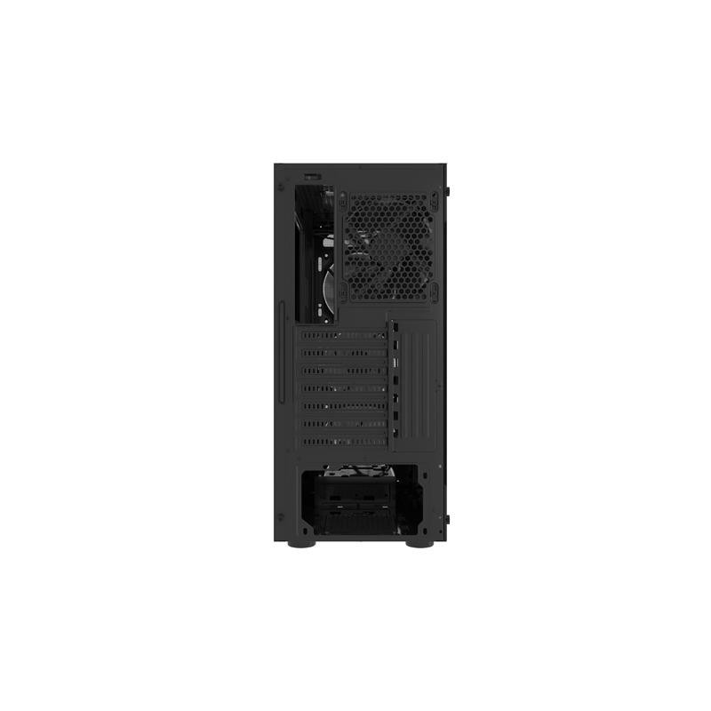 Obudowa Fury SHOBO SH4F ATX Midi Tower z oknem czarna | PartsPC.pl