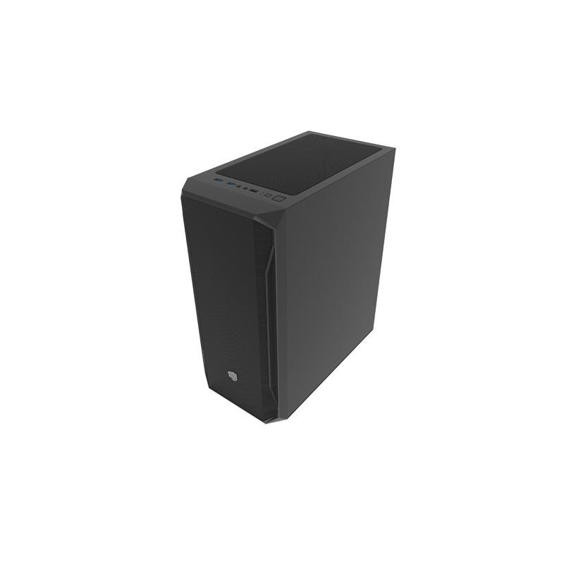 Obudowa Fury SHOBO SH4F ATX Midi Tower z oknem czarna | PartsPC.pl