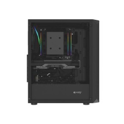 Obudowa Fury SHOBO SH4F ATX Midi Tower z oknem czarna | PartsPC.pl