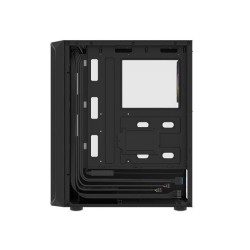 Obudowa Fury SHOBO SH4F RGB ATX Midi Tower z oknem czarna | PartsPC.pl