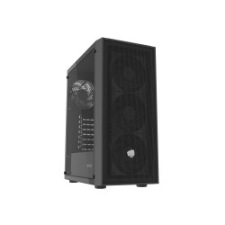Obudowa Fury Shobo SH8F Midi Tower z oknem czarna | PartsPC.pl
