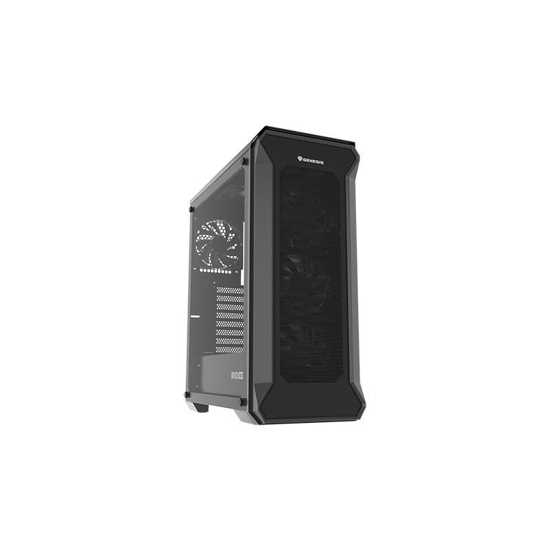 Obudowa Genesis Irid 505F ATX Midi (z oknem, USB 3.0) czarna… | PartsPC.pl