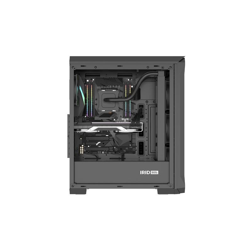 Obudowa Genesis Irid 505F ATX Midi (z oknem, USB 3.0) czarna… | PartsPC.pl