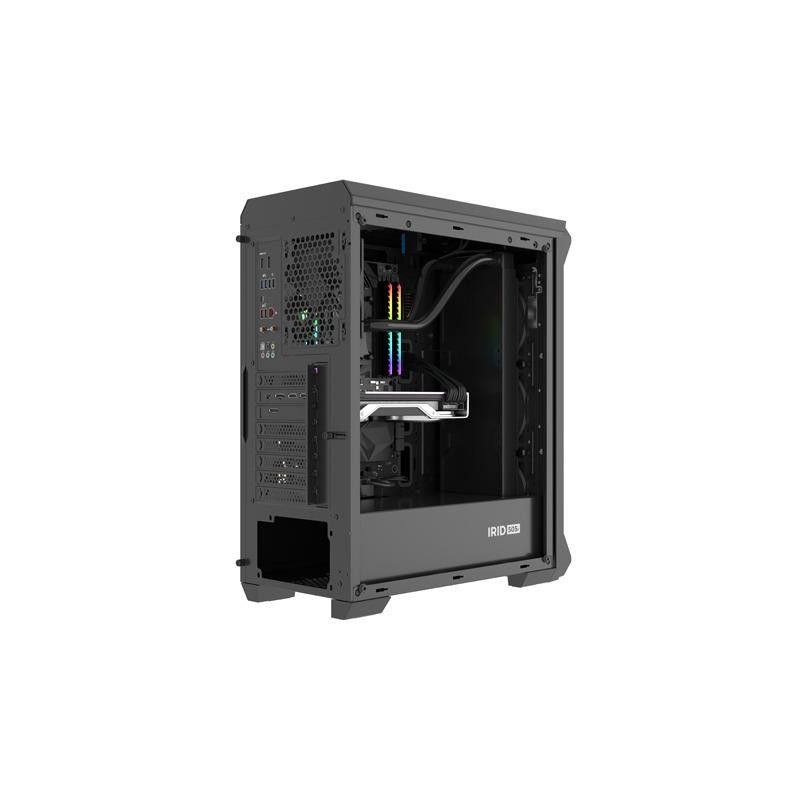 Obudowa Genesis Irid 505F ATX Midi (z oknem, USB 3.0) czarna… | PartsPC.pl