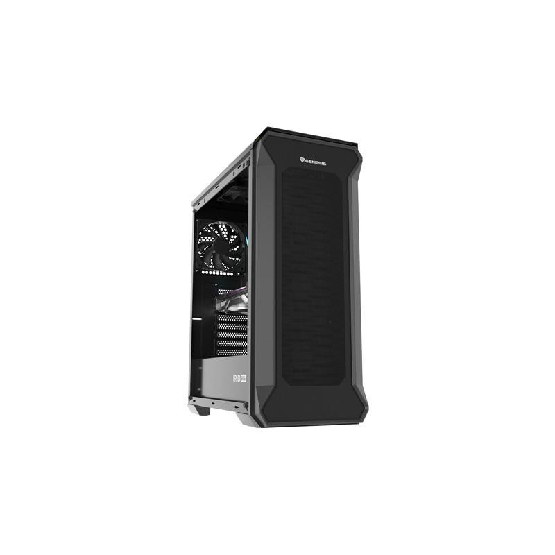 Obudowa Genesis Irid 505F ATX Midi (z oknem, USB 3.0) czarna… | PartsPC.pl