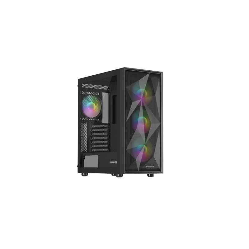 Obudowa Genesis Diaxid 605 ARGB Midi Towar (z oknem, USB-C) … | PartsPC.pl