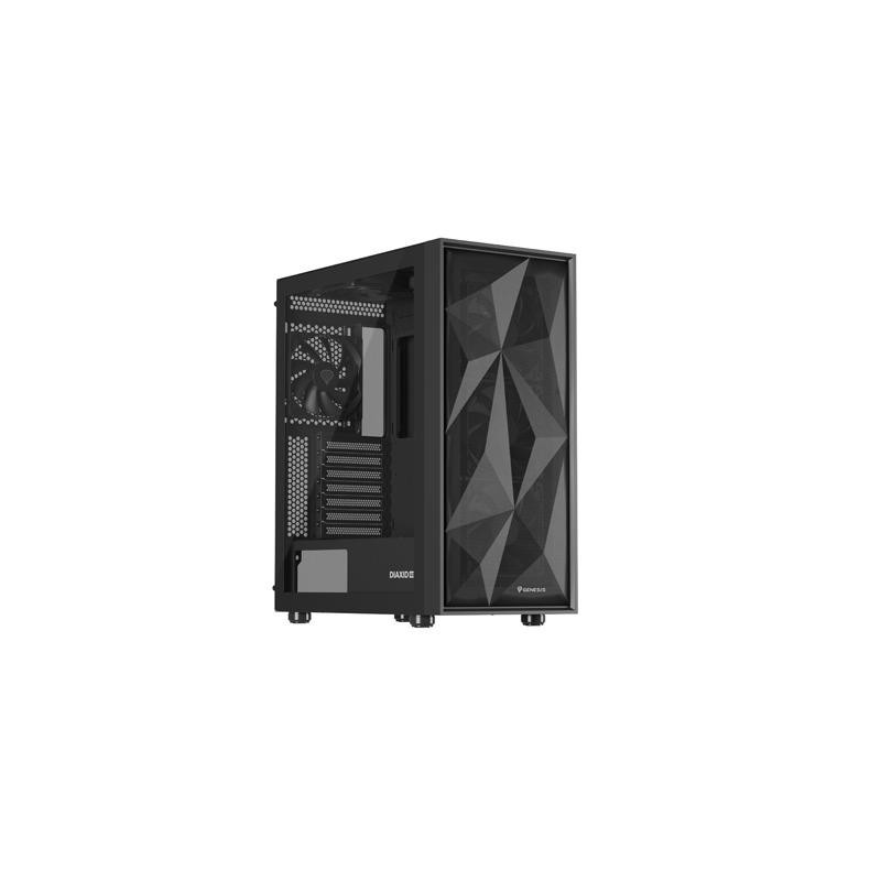 Obudowa Genesis Diaxid 605F Midi Towar (z oknem, USB-C)... | PartsPC.pl
