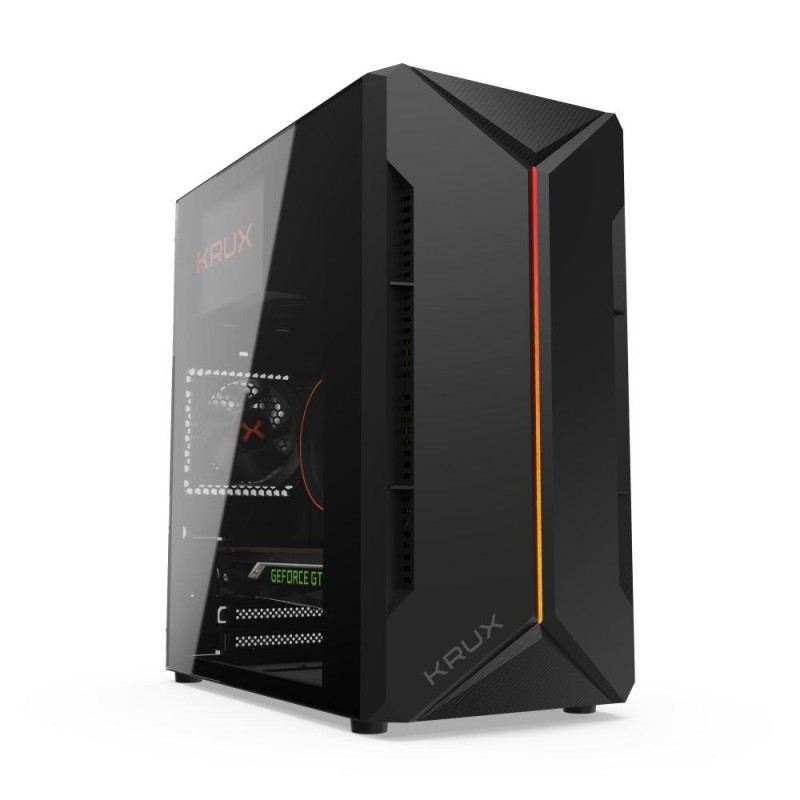 Obudowa KRUX Astro mATX/mITX z oknem, bez zasilacza | PartsPC.pl