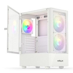 Krux Obudowa - Vako White RGB | PartsPC.pl