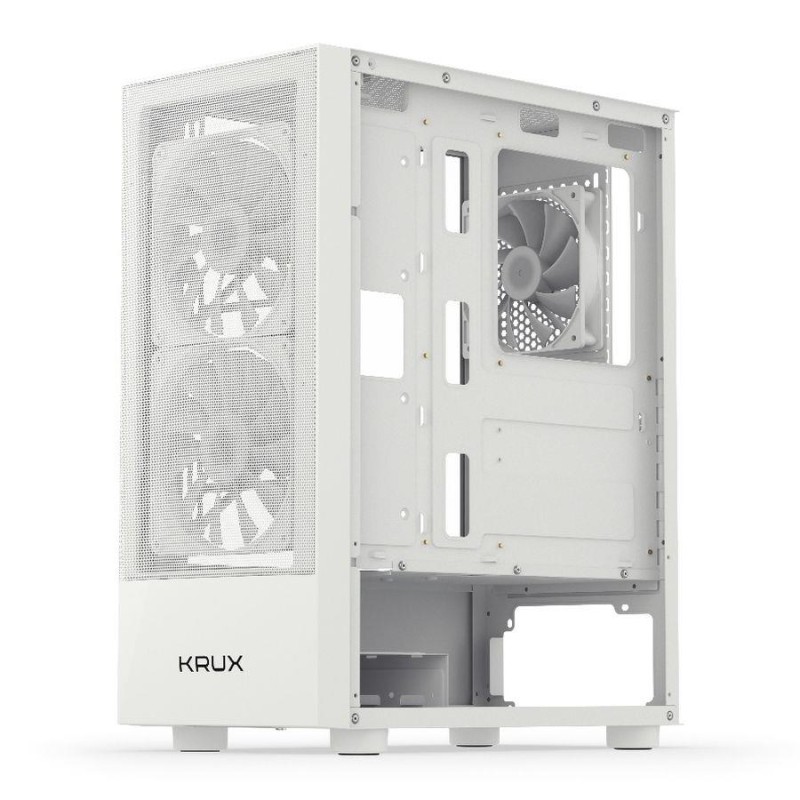 Krux Obudowa - Vako White RGB | PartsPC.pl