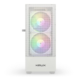 Krux Obudowa - Vako White RGB | PartsPC.pl