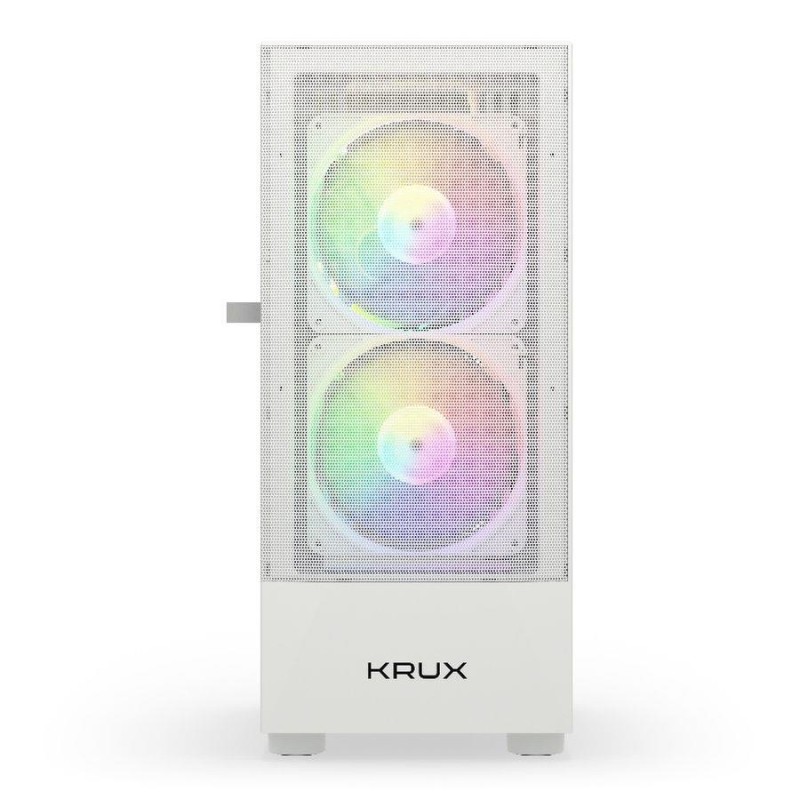 Krux Obudowa - Vako White RGB | PartsPC.pl