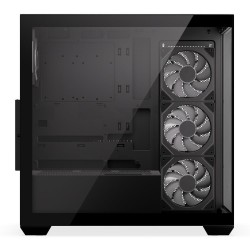 Obudowa Krux Exo ATX RGB z oknem bez zasilacza czarna | PartsPC.pl