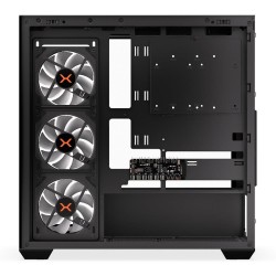 Obudowa Krux Exo ATX RGB z oknem bez zasilacza czarna | PartsPC.pl