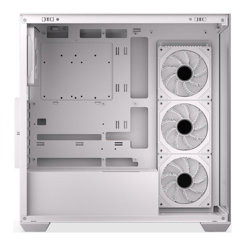 Obudowa KRUX Exo White ATX, z oknem, bez zasilacza, biała | PartsPC.pl
