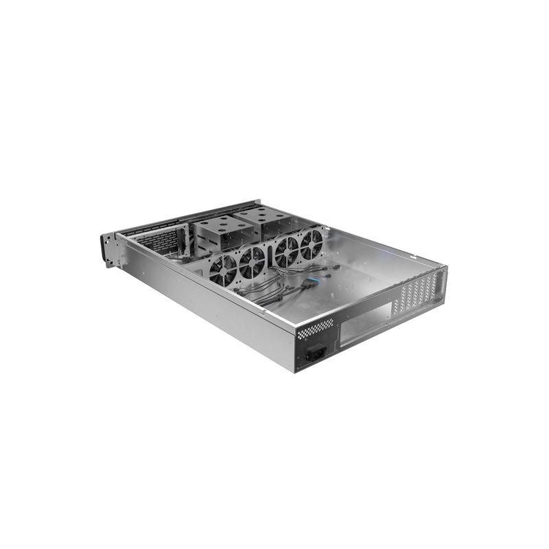 Obudowa serwerowa rack Lanberg E-ATX 650/12 19"/2U | PartsPC.pl