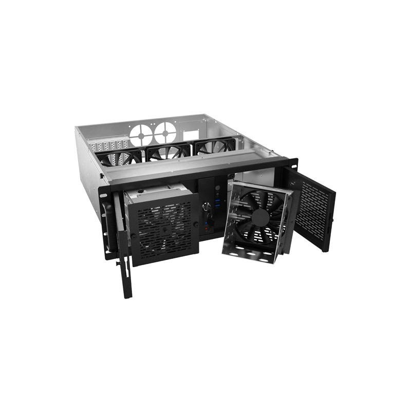Obudowa serwerowa rack Lanberg ATX 520/12 19"/4U | PartsPC.pl