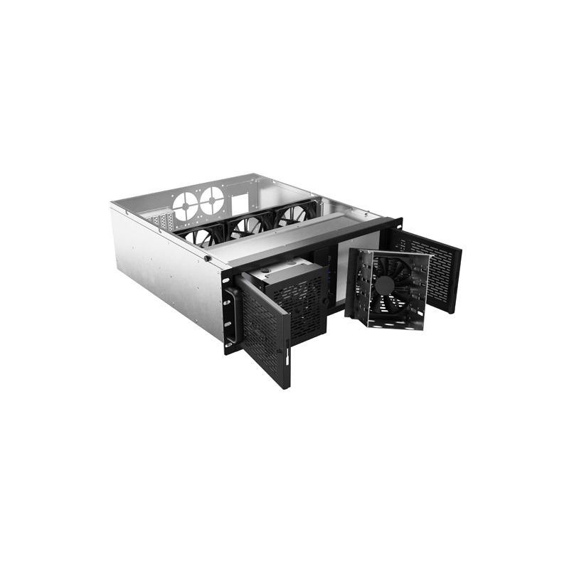 Obudowa serwerowa rack Lanberg ATX 520/12 19"/4U | PartsPC.pl