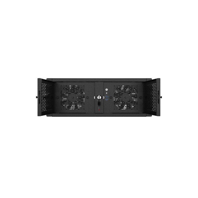 Obudowa serwerowa rack Lanberg ATX 520/12 19"/4U | PartsPC.pl
