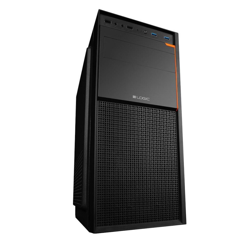 Obudowa LOGIC J23 ATX/mATX Midi 2 x USB 3.0 Black bez zasila… | PartsPC.pl