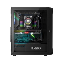 Obudowa LOGIC PORTOS ARGB MIDI USB 3.0 Black | PartsPC.pl