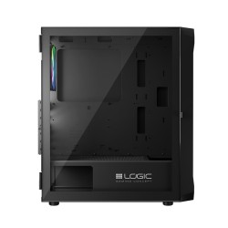 Obudowa LOGIC PORTOS ARGB MIDI USB 3.0 Black | PartsPC.pl